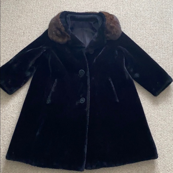 Vintage jacket with fur collar - Picture 1 of 16